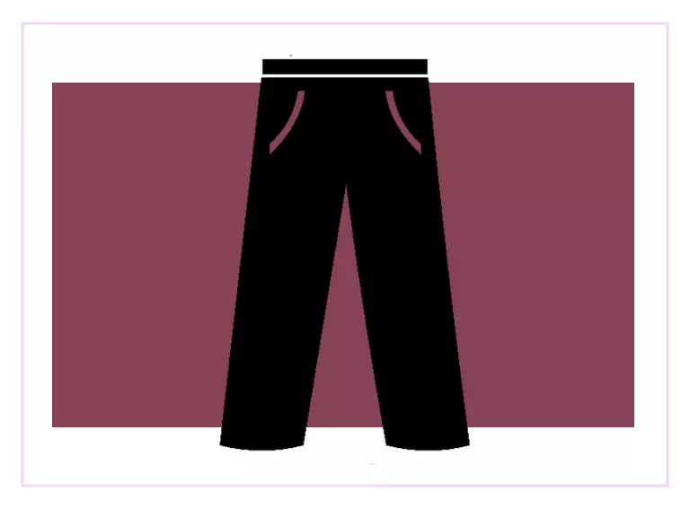 ikona spodnie